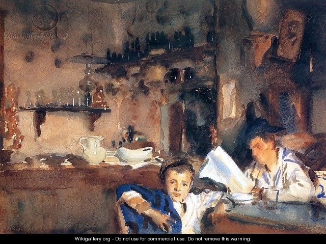Venetian Interior (aka Spanish Interior) 1903 - John Singer Sargent