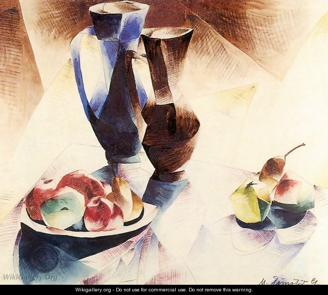 Still-life with Two Jugs 1924 - Geza Bene