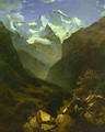 View Of The Swiss Alps From Interlaken 1862 - Alexei Kondratyevich Savrasov