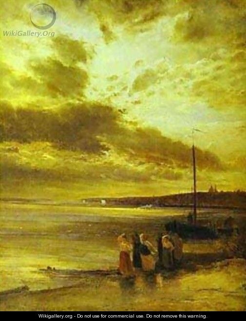 On The Volga 1875 - Alexei Kondratyevich Savrasov