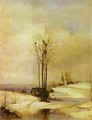 Early Spring Thaw 1880s - Alexei Kondratyevich Savrasov