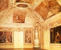 Wall paintings on the side walls 1769 - Istvan Dorffmaister