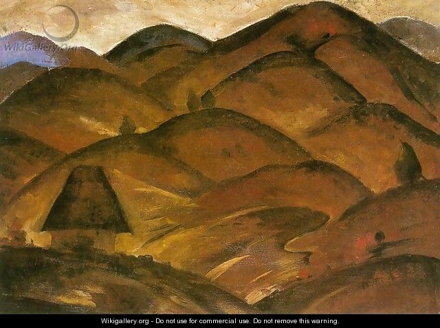 Landscape with Mountains 1922 - Maria Modok