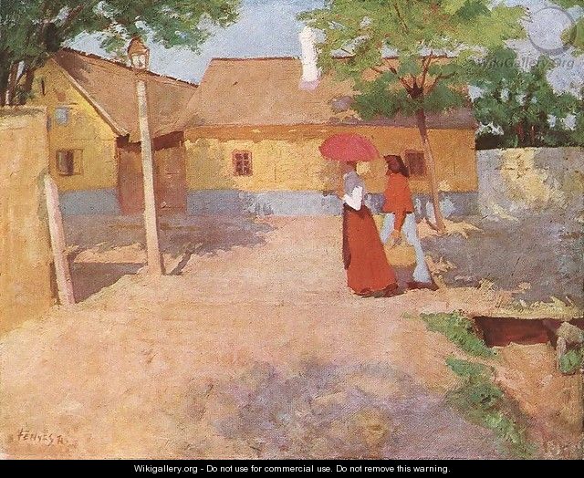 Forenoon in a Provincial Town 1904 - De Lorme and Ludolf De Jongh Anthonie