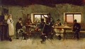 Carousing in the Tavern 1888 - Simon Hollosy