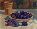 Still Life with Plums 1926 - Theo Van Rysselberghe