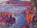 Rocks at Antheor 1906 - Theo Van Rysselberghe