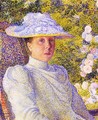 Portrait of Mathilde Vereeken 1891 - Theo Van Rysselberghe