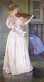 Portrait of Irma Sethe 1894 - Theo Van Rysselberghe