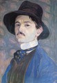 Self portrait 1908 - Sidney Harold Meteyard