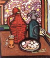 Table Still life with Demijohn 1946 - Eugene Galien-Laloue