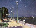The Pier at Foldvar 1966 - Imre Amos