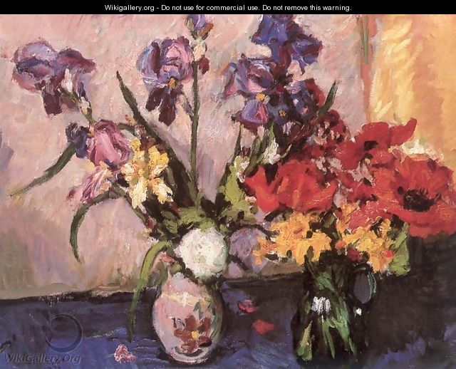 Poppies and Irises 1972 - Imre Amos