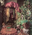 Zuzu under the Christmas Tree 1914 - Istvan Csok