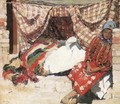 Sleeping Shokatz Woman 1907 - Istvan Csok