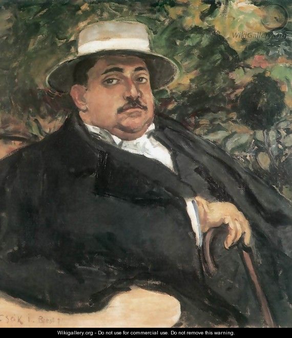 Portrait of Tibor Wlassics 1911 - Istvan Csok