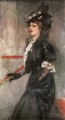 Portrait of the Painter's Wife c 1903 - Istvan Csok