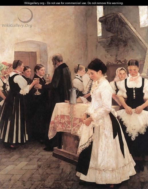 Do this in Memory of Me (Holy Communion) 1890 - Istvan Csok