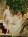 After the Bath 1880 - Karoly Lotz