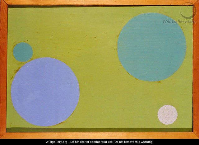 Four Circles II 1947 - Sandor Ziffer