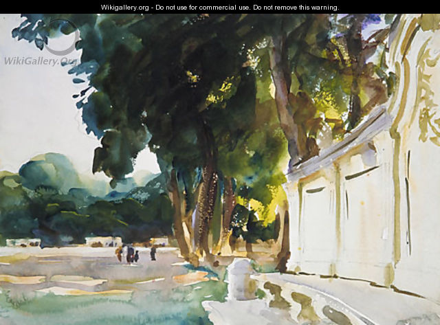 Spanish Midday Aranjuez 1912 (or 1903) - John Singer Sargent