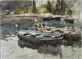 Small Boats 1913 - John Singer Sargent