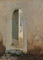 Open Doorway Morocco - John Singer Sargent