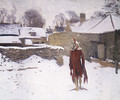 Mannikin in the Snow - John Singer Sargent