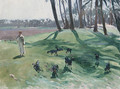 Landscape with Goatherd - John Singer Sargent