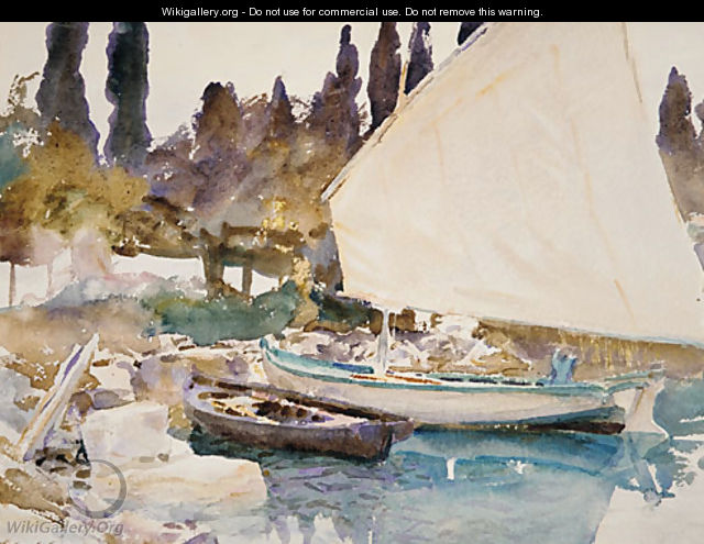 Boats 1913 - John Singer Sargent