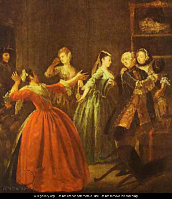 The Theft Of A Watch 1731 - William Hogarth