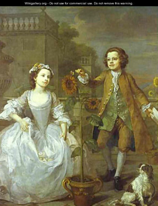 The Mackinen Children 1747 - William Hogarth