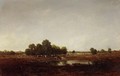 Marsh Land - Theodore Rousseau
