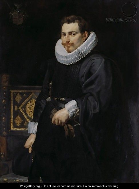 Portrait of Jan Vermoelen 1616 - Peter Paul Rubens