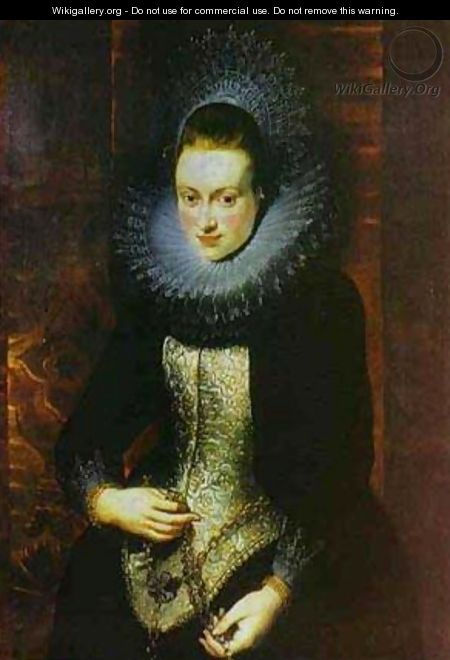 Portrait Of A Woman 1608 - Peter Paul Rubens