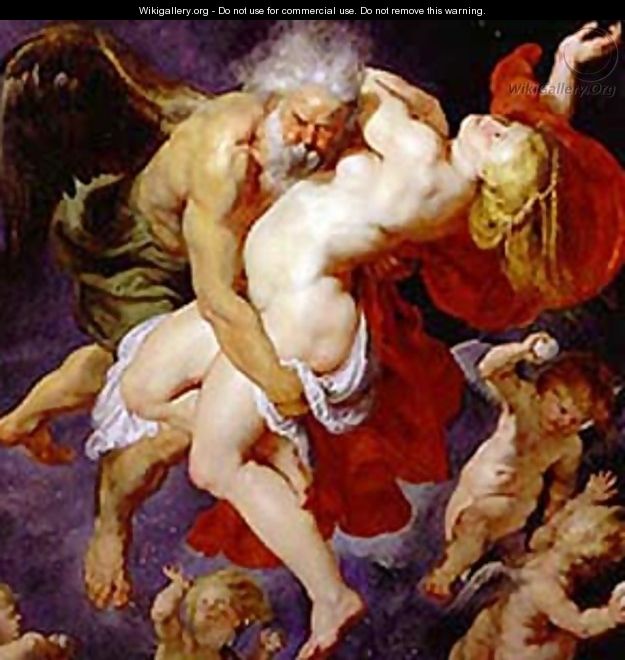 Boreas Abducting Orithyia - Peter Paul Rubens