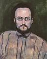 Portrait of Painter Bertalan Por 1907 - Paul Brill