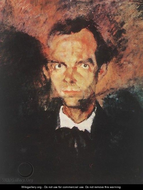 Portrait of Bela Bartok 1913 - Paul Brill