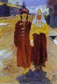 Going On A Visit 1896 - Andrei Petrovich Ryabushkin