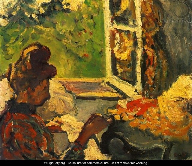 Woman Seated near a Window 1903 - Leon De Smet