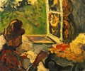 Woman Seated near a Window 1903 - Leon De Smet
