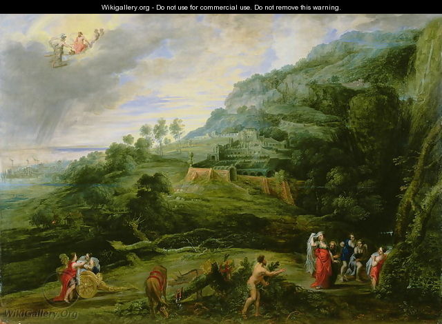Olysses and Nausicaa 1635 - Lucas Van Uden