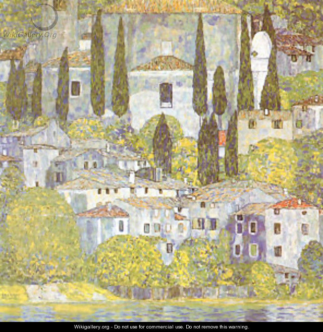 The Church at Cassone Sul Garda - Gustav Klimt