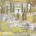 The Church at Cassone Sul Garda - Gustav Klimt