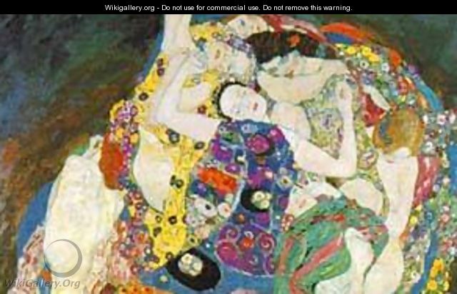 Junge Frau - Gustav Klimt