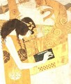 Hymn to Joy Detail from Bethoven Frieze 1902 - Gustav Klimt