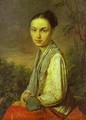 Portrait Of Vs Putyatina 1815-1816 - Aleksei Gavrilovich Venetsianov