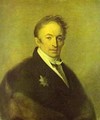 Portrait Of Nikolay Karamzin 1828 - Aleksei Gavrilovich Venetsianov