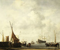 Entrance to a Dutch Port ca 1665 - Willem van de, the Younger Velde