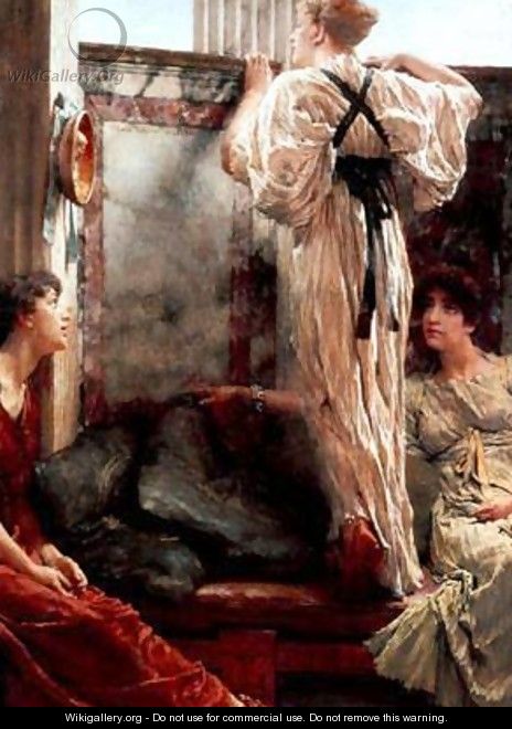 A Birth Chamber - Sir Lawrence Alma-Tadema